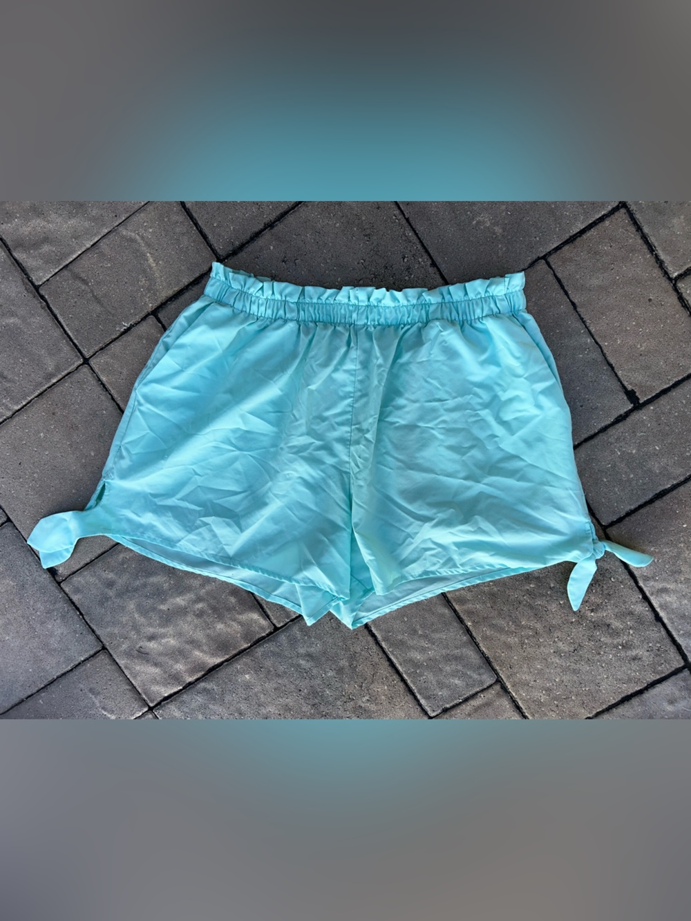 Reel Legends Light Aqua Women's Athletic Shorts